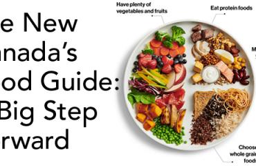 The New Canada’s Food Guide – A Big Step Forward