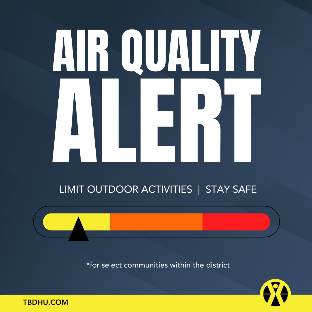 air quality alert: yellow