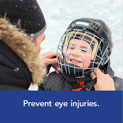 Prevent eye injuries