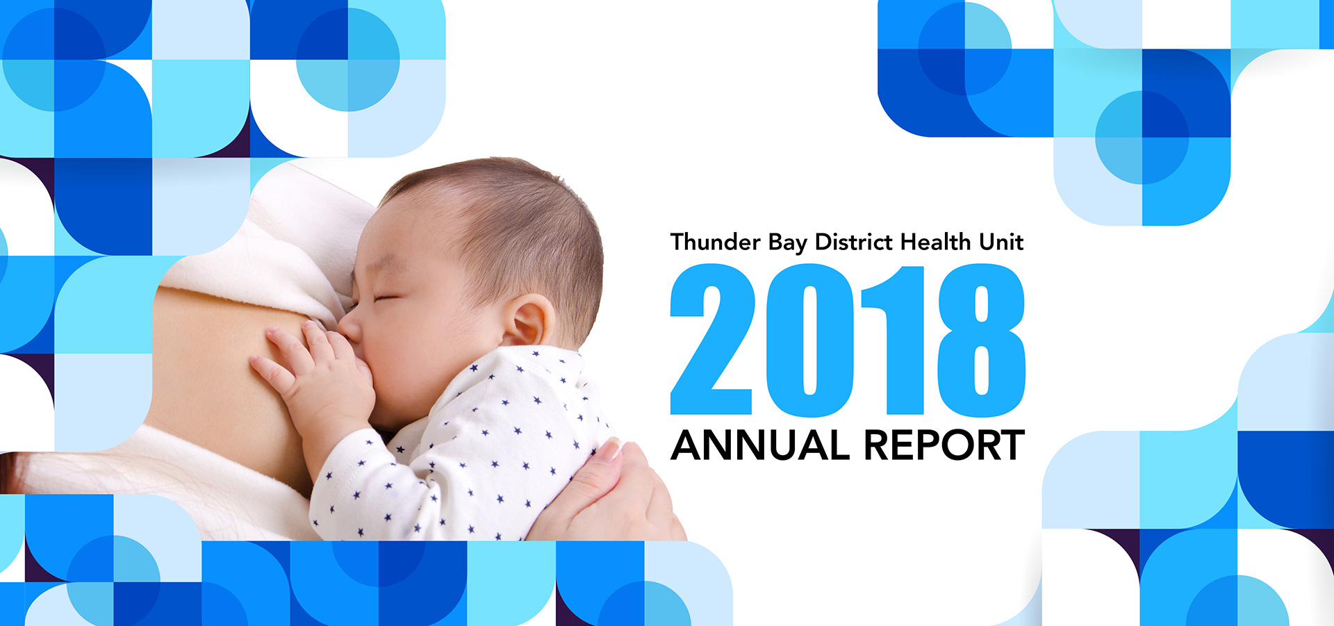 Annual Report 2018 - Mother breastfeeding baby