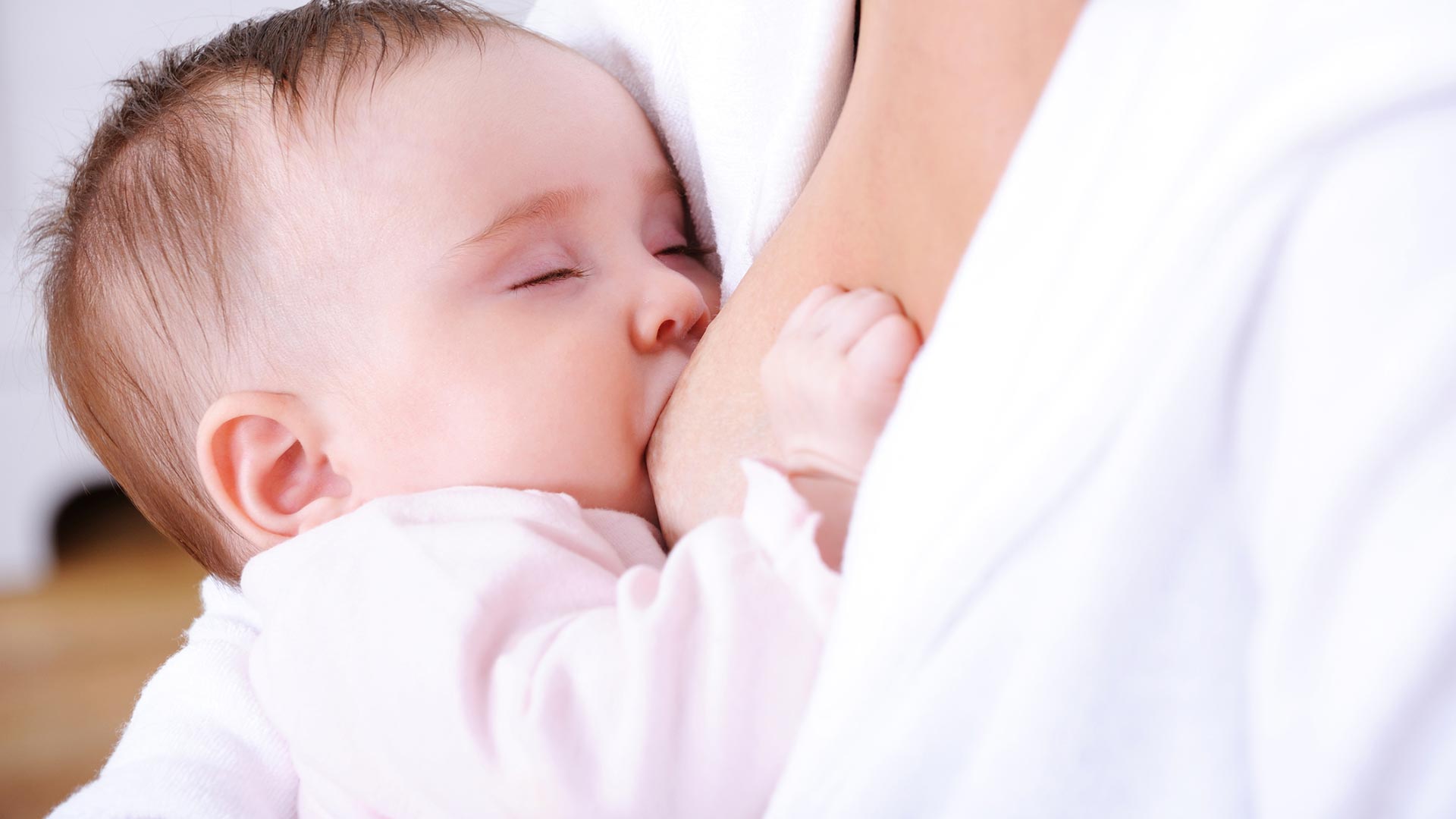 Mom Breastfeeding Baby