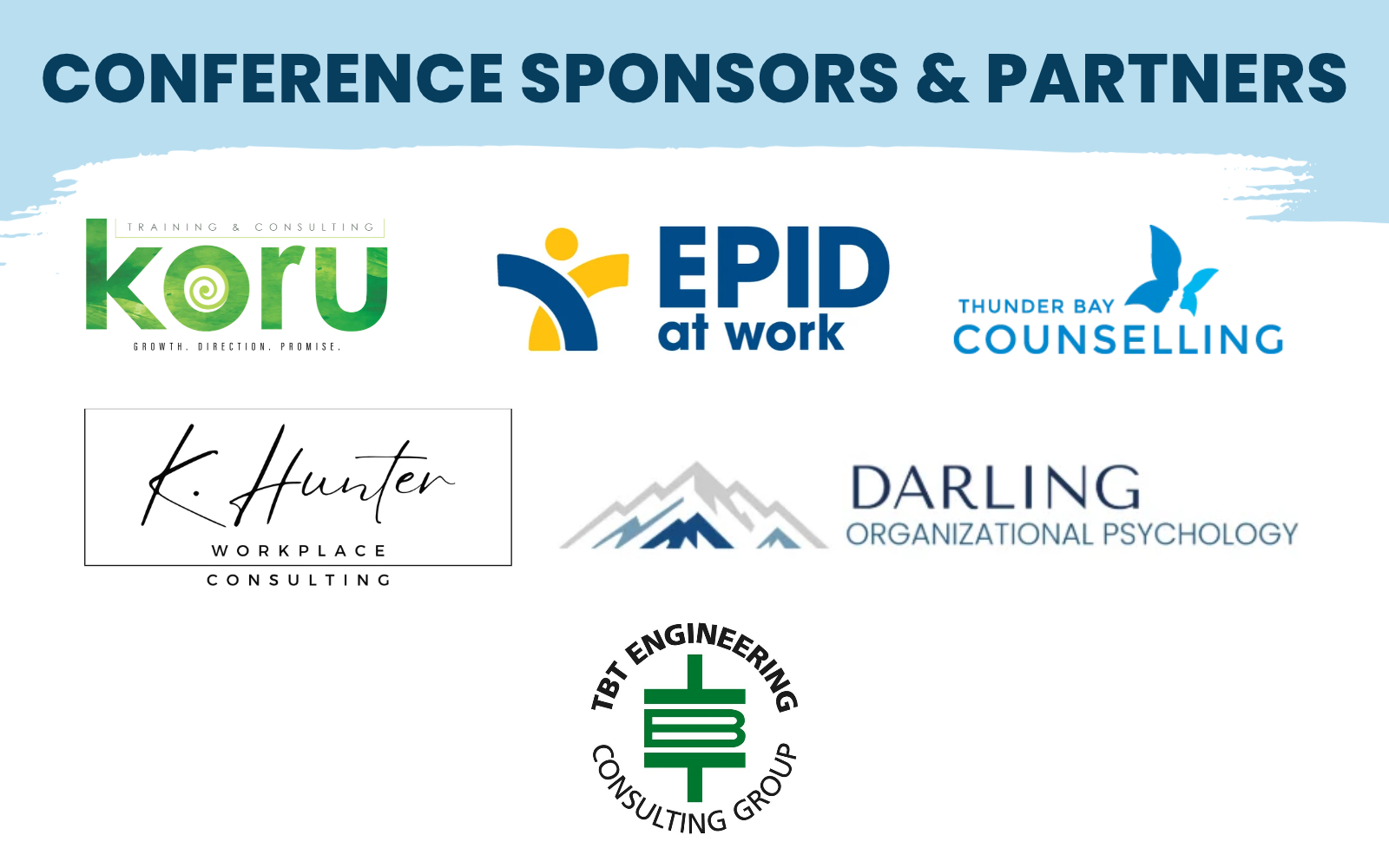 Conference partners and sponsors