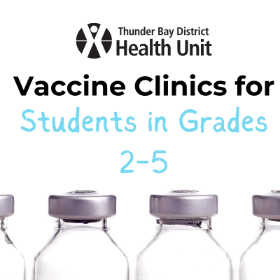Grade 2-5 Student Vaccine Clinic information