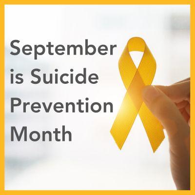 suicide prevention month