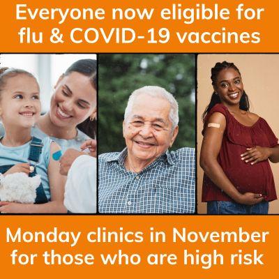 November clinics on Mondays