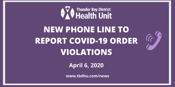 enforcement phone line launched to report covid-19 order violations