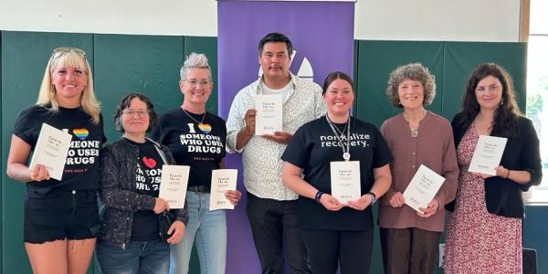 Parents Like Us spokespeople pose together