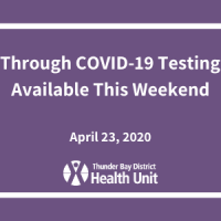 Drive-Through COVID-19 Testing Spots Available This Weekend